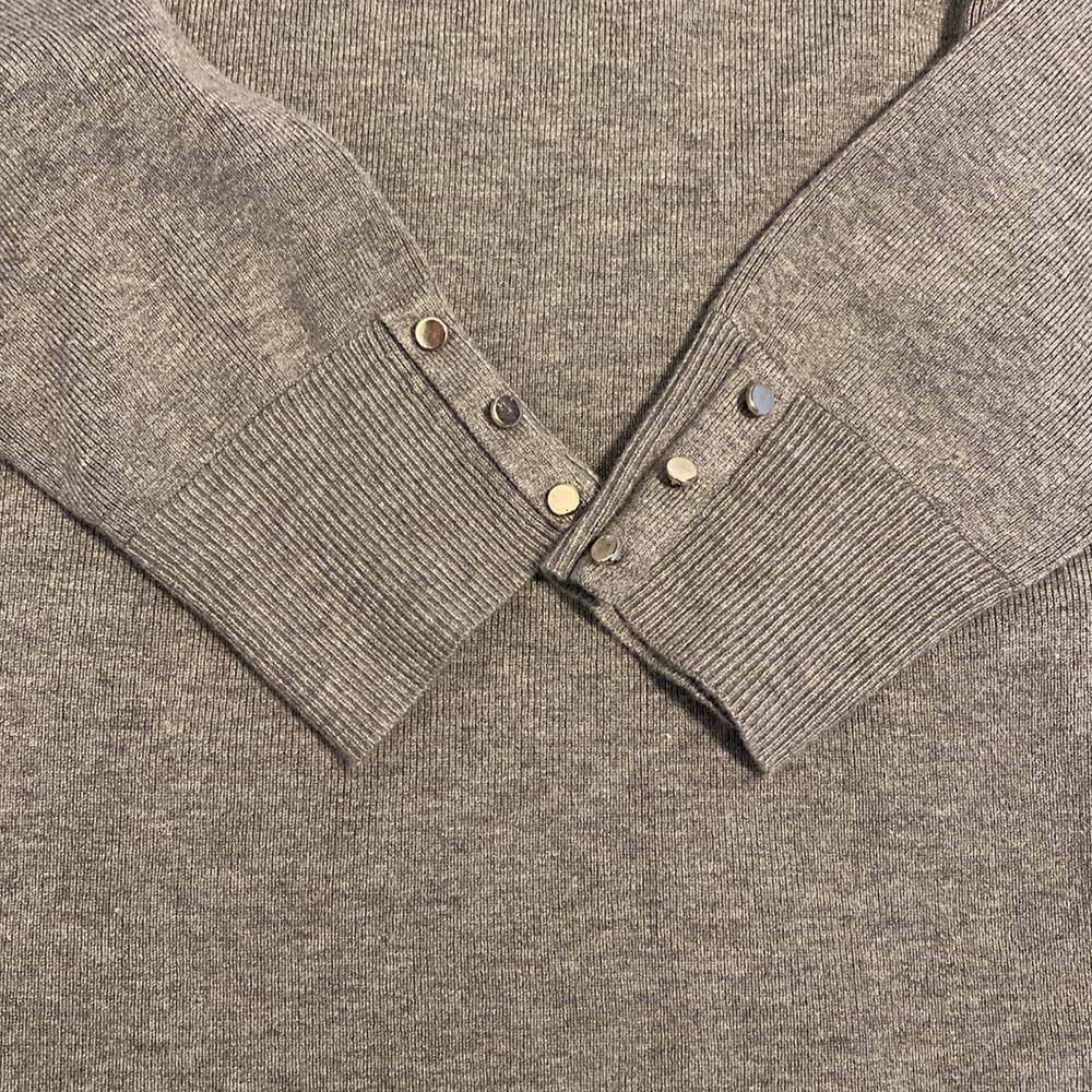 White House Black Market Sweater, Grey, Size: S - Picture 2 of 5